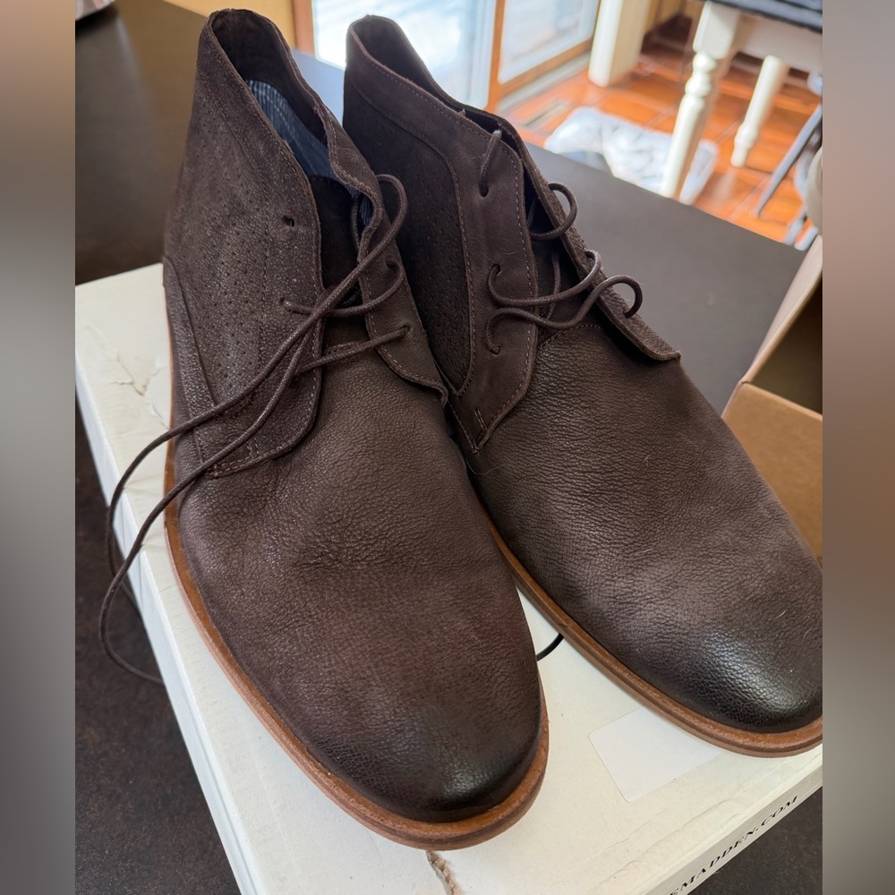 NWT Steve Madden M-KAIN Dark Brown Chukka Boots SIZE 11 US